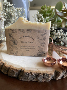 Honey Bums cold process soap